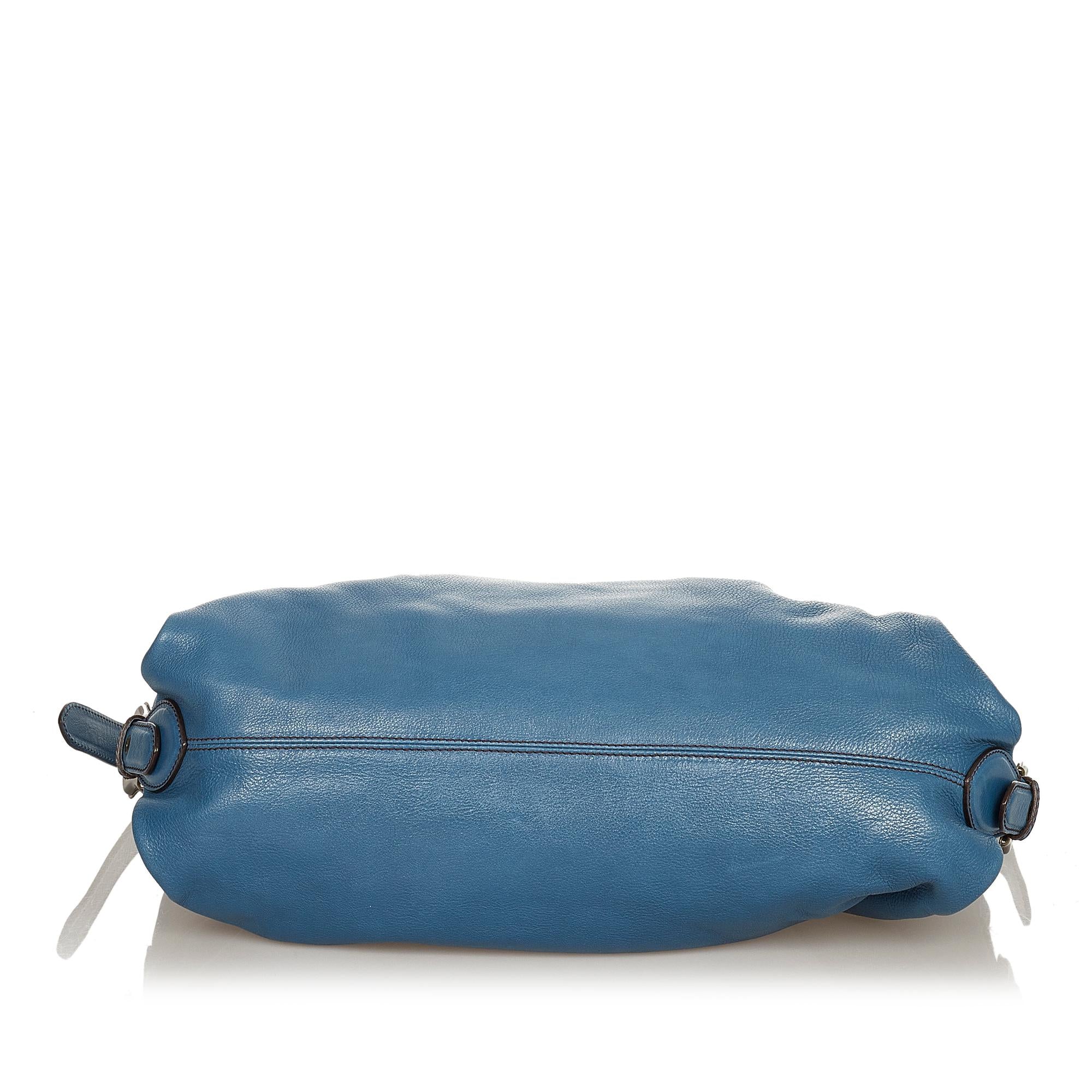 Fendi Doctor B Leather Shoulder Bag (SHG-31859)