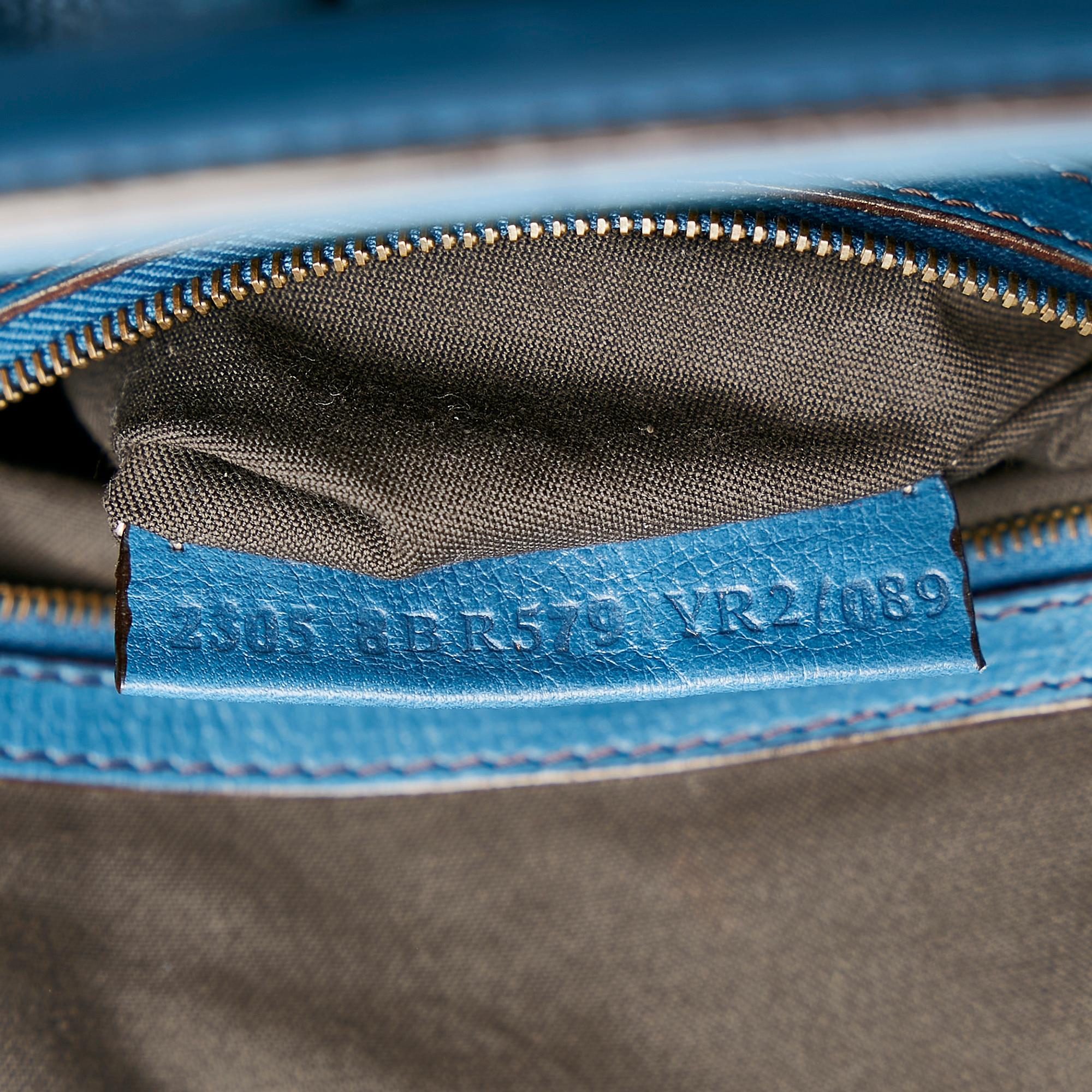 Fendi Doctor B Leather Shoulder Bag (SHG-31859)