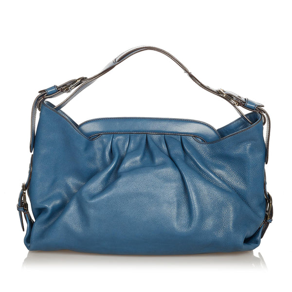 Fendi Doctor B Leather Shoulder Bag (SHG-31859)