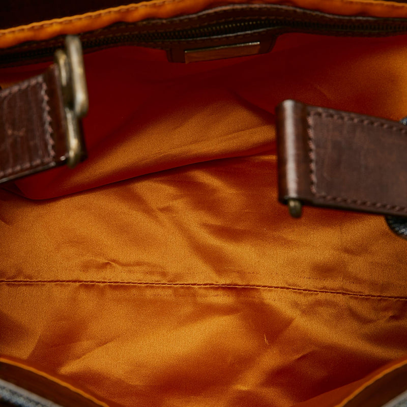 Fendi Etniko Denim Shoulder Bag (SHG-26424)