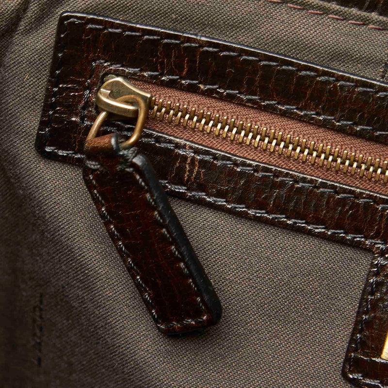 Fendi Etniko Leather Handbag (SHG-22353)