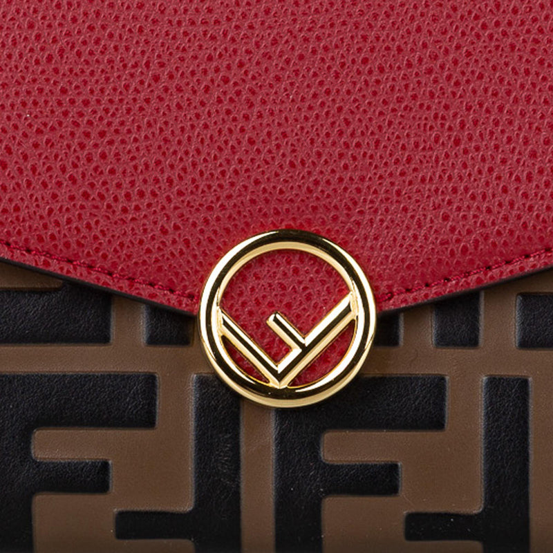 FF-logo print wallet, FENDI