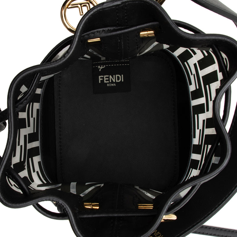 Fendi FF Translucent Mon Tresor Mini Bucket Bag (SHF-17082)