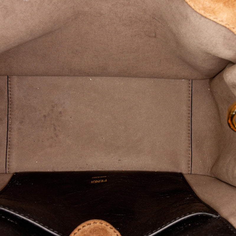 Fendi Fendi Flip Leather Satchel (SHG-24693)