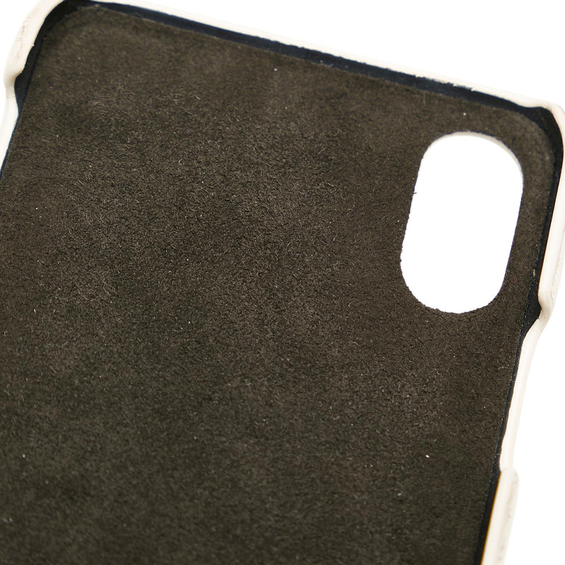 Fendi Fendi Mania Leather iPhoneX Case (SHG-24298)