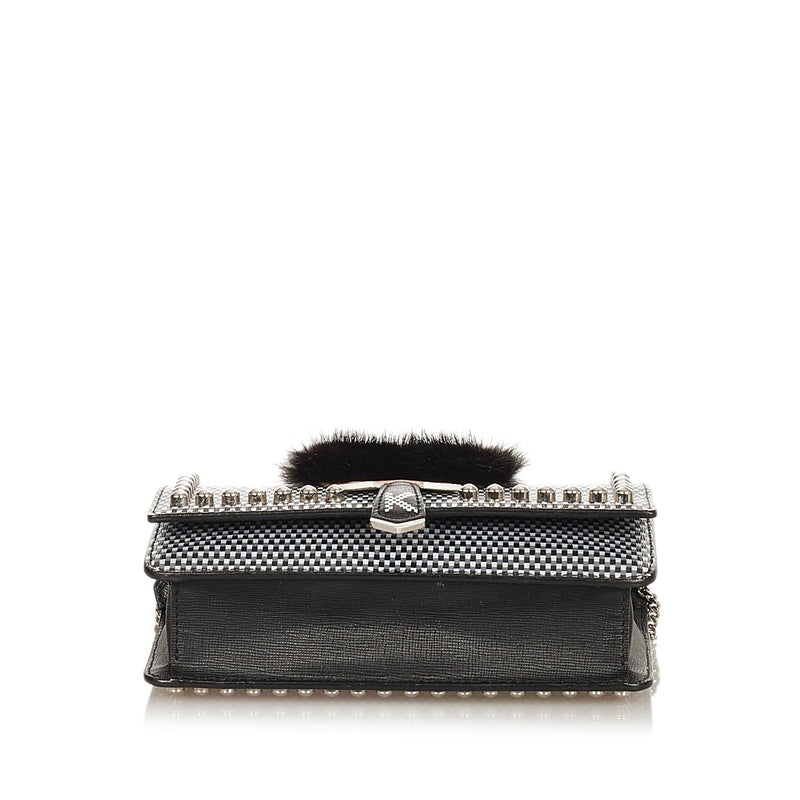 Fendi Karlito Leather Wallet on Chain (SHG-26654)