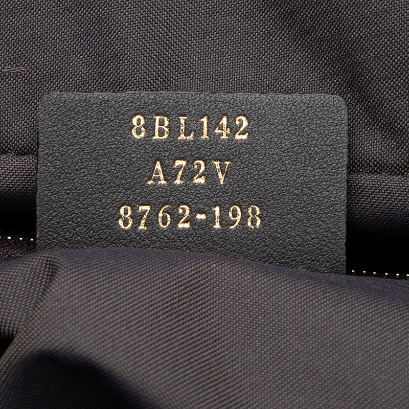 Fendi Leather Large Boston Satchel (SHF-17553)