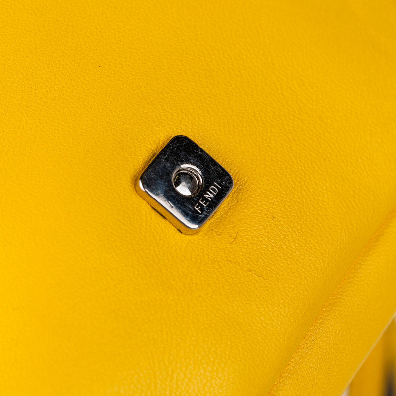 Fendi Micro Baguette Leather Crossbody Bag (SHG-31443)