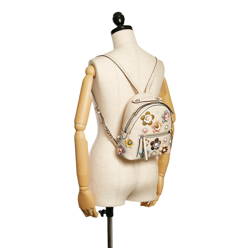 Fendi Mini By The Way Flowerland Backpack (SHG-34221)