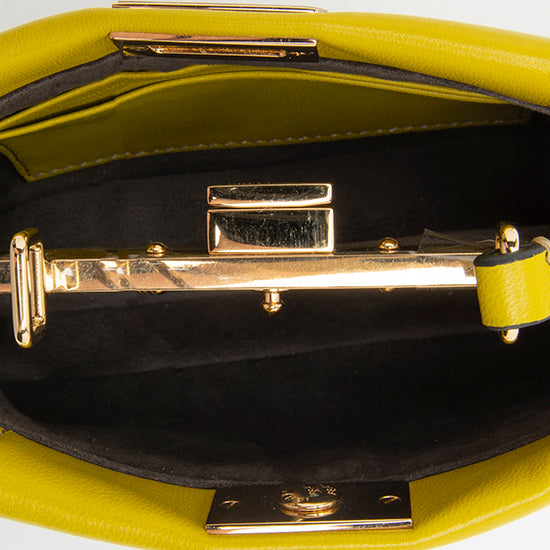 Fendi Nappa Leather Peekaboo Micro Shoulder Bag (SHF-18345)