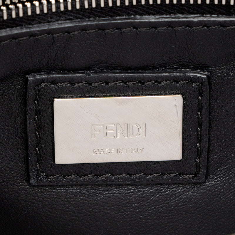 Fendi Nappa Leather Whipstitch Peekaboo Mini Shoulder Bag (SHF-19236)