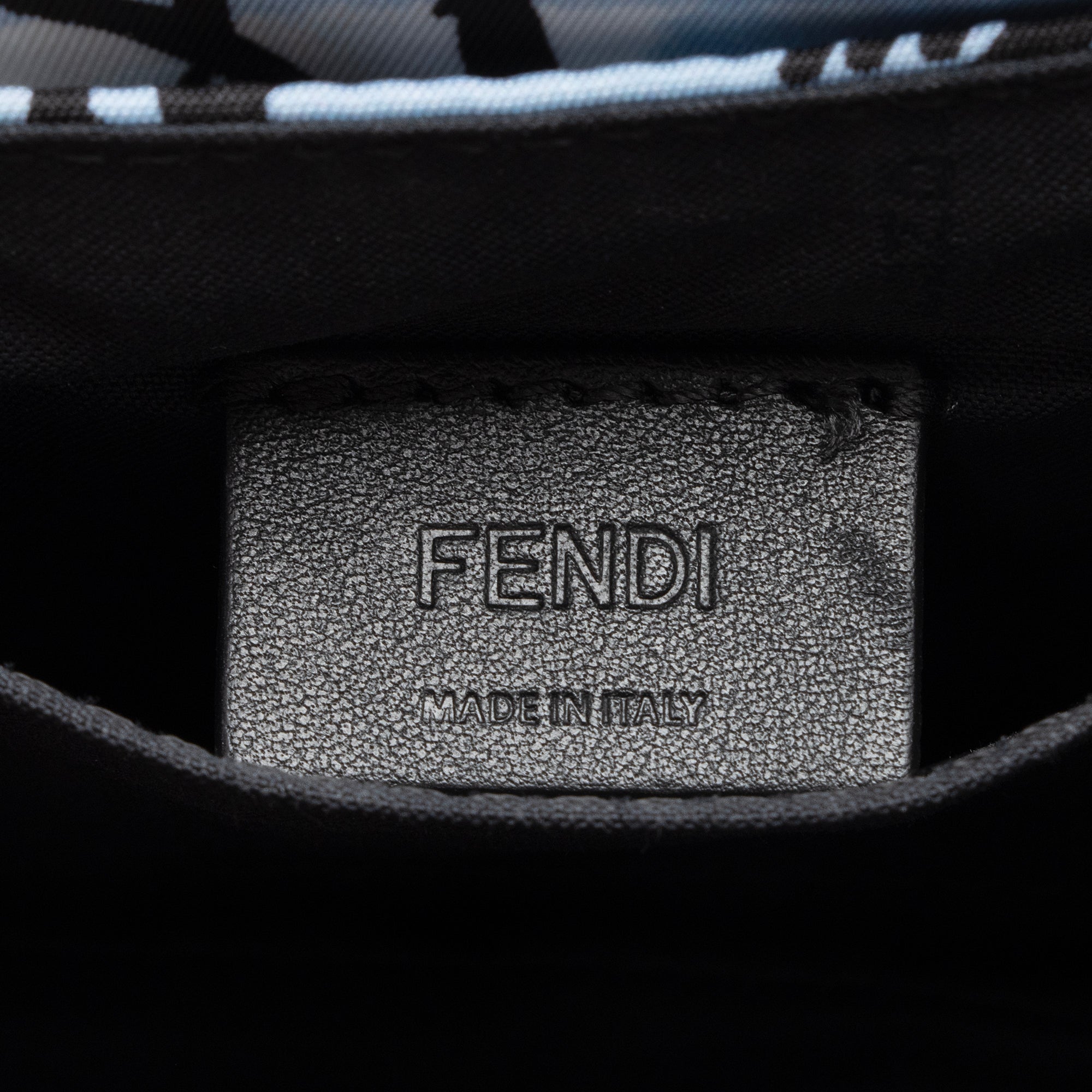 Fendi Nylon Floral Cloudy Porter Baguette Mini Phone Pouch (SHF-BE23Wb)