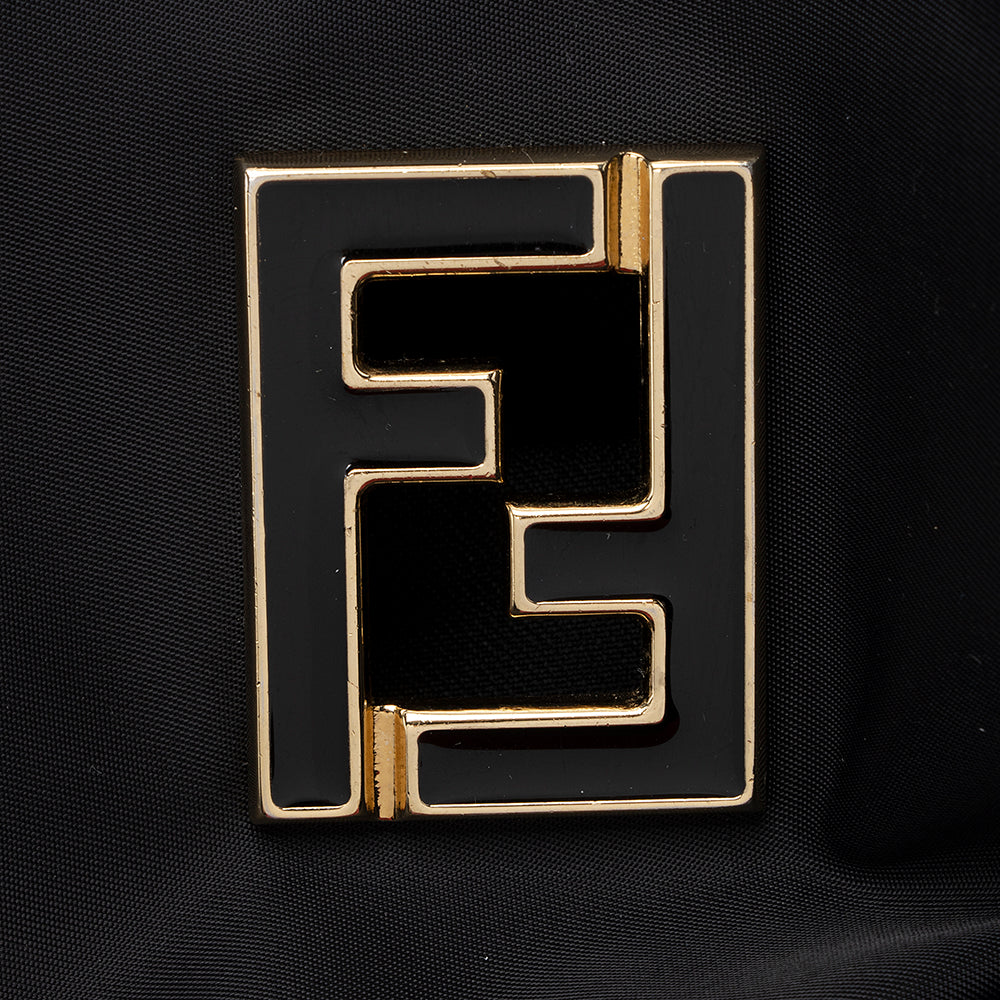 Fendi Nylon Logo Small Tote (SHF-20761)