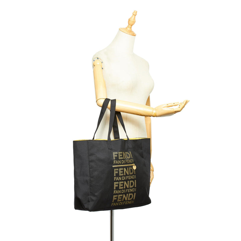 Fendi Monogram Nylon Tote Bag Neverfull Preowned