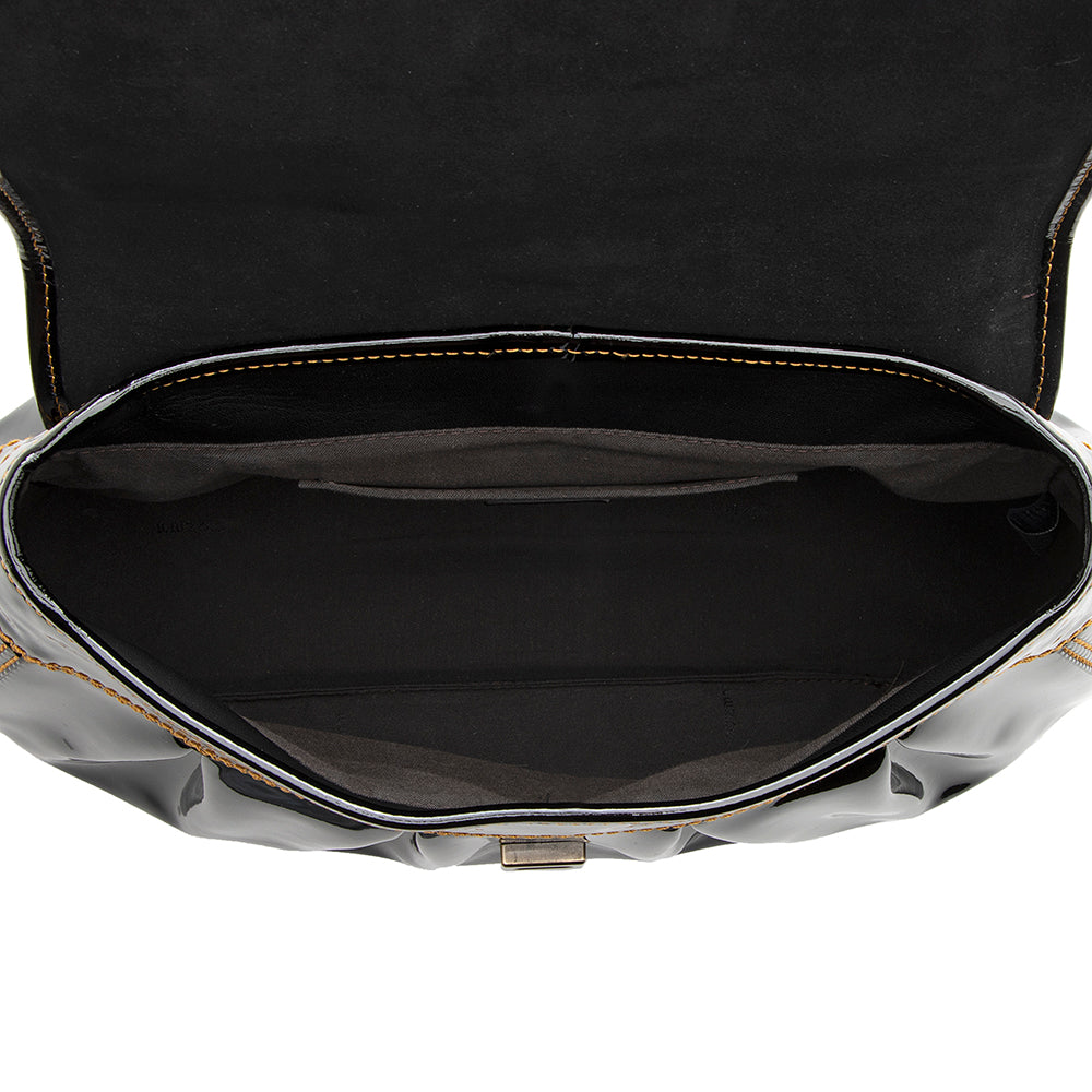 Fendi Patent Leather B Buckle Bag (SHF-19895)