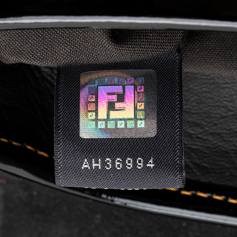 Fendi Patent Leather B Buckle Bag (SHF-19895)