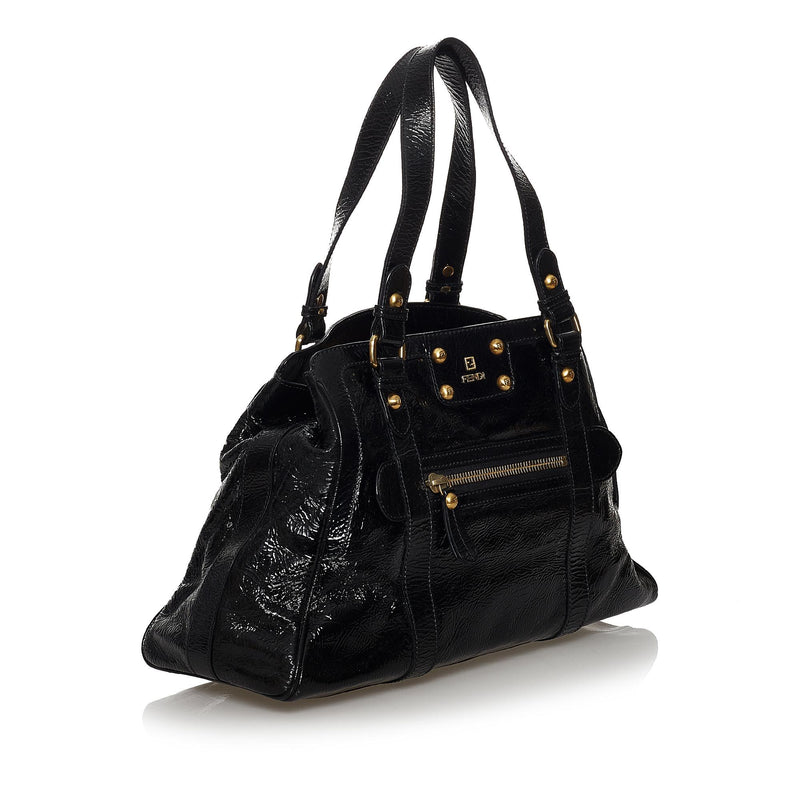 Fendi Patent Leather de Jour Tote Bag (SHG-30027)