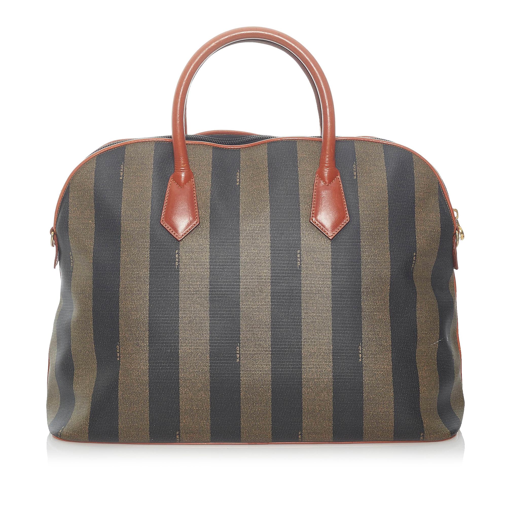 Fendi Pequin Handbag (SHG-32001)