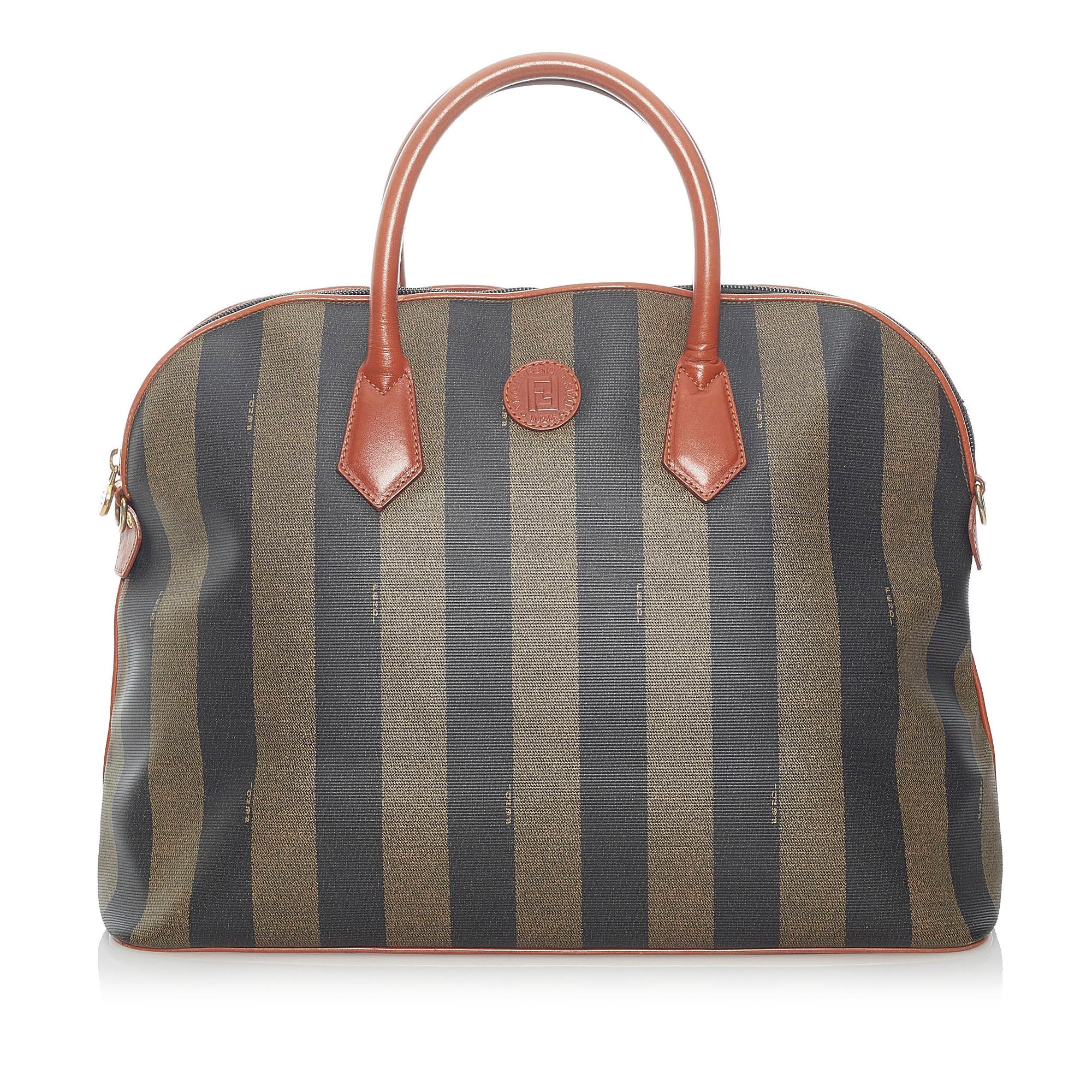 Fendi Pequin Handbag (SHG-32001)