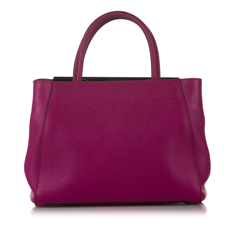 Fendi Petit 2Jours Leather Handbag (SHG-32910)