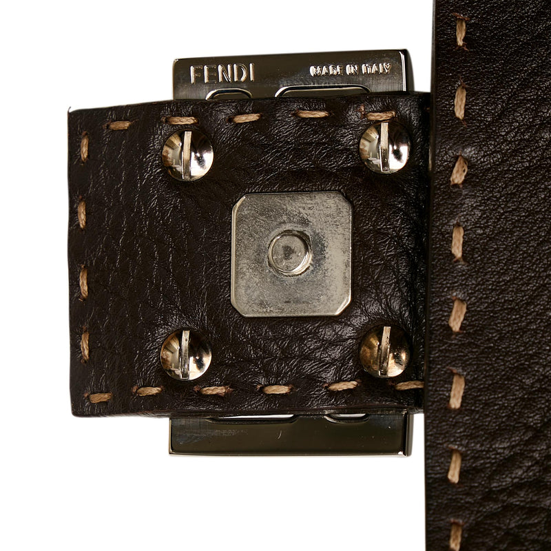 Fendi Selleria Leather Baguette (SHG-34890)