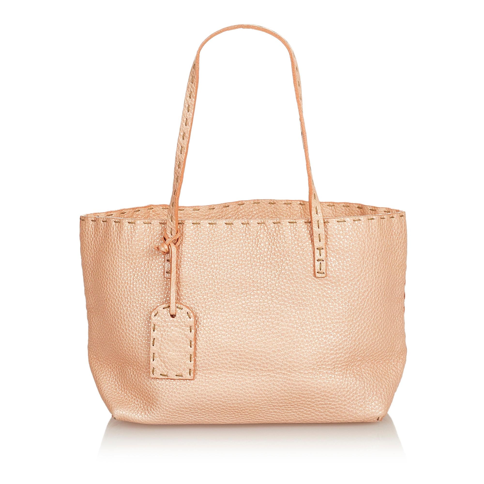 Fendi Selleria Leather Handbag (SHG-25883)