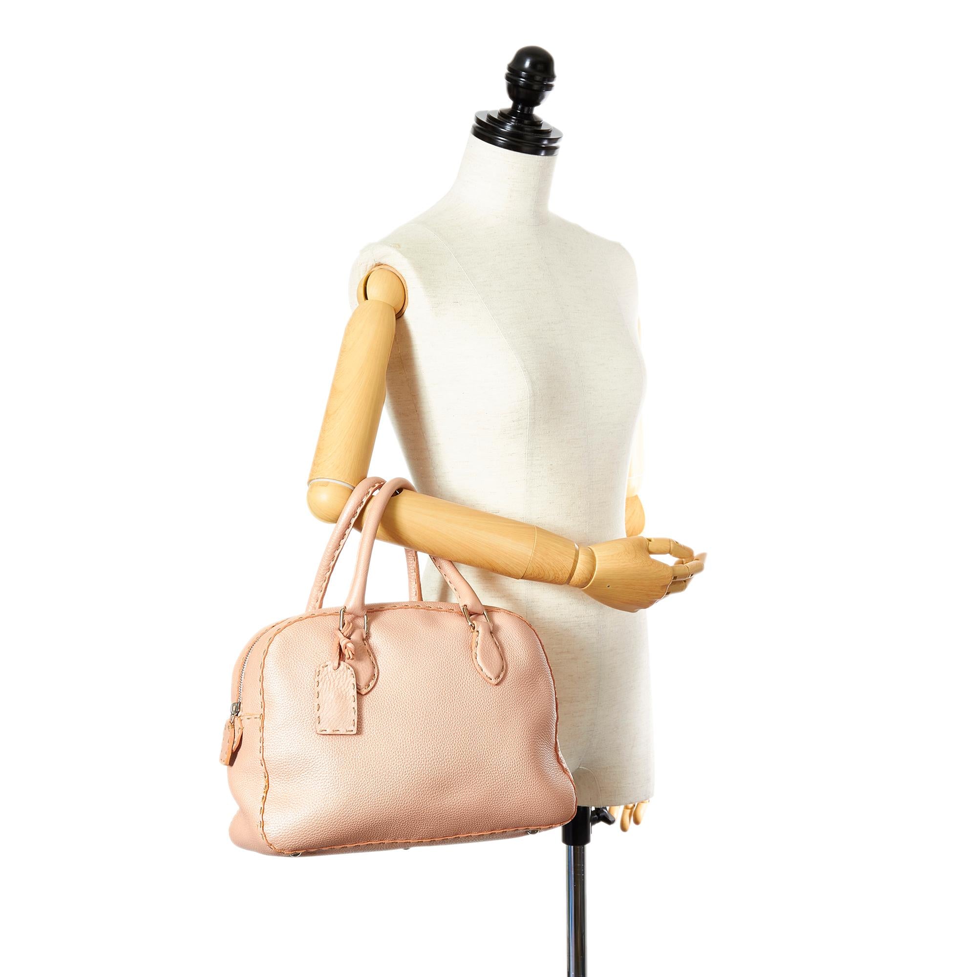 Fendi Selleria Leather Handbag (SHG-26621)