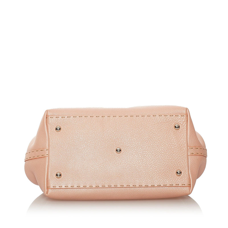 Fendi Selleria Leather Handbag (SHG-27467)
