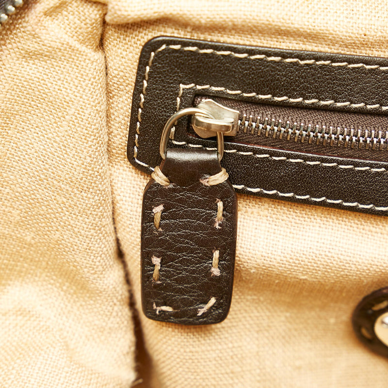 Fendi Selleria Leather Handbag (SHG-28118)