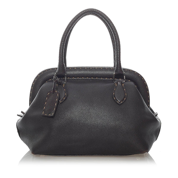 Fendi Selleria Leather Handbag (SHG-37198)