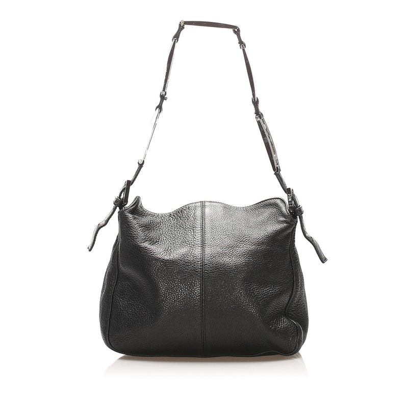 Fendi Selleria Leather Shoulder Bag (SHG-22406)