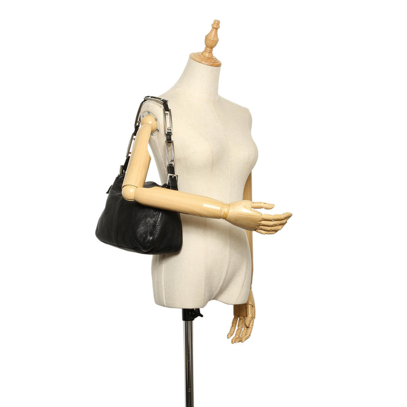 Fendi Selleria Leather Shoulder Bag (SHG-22406)