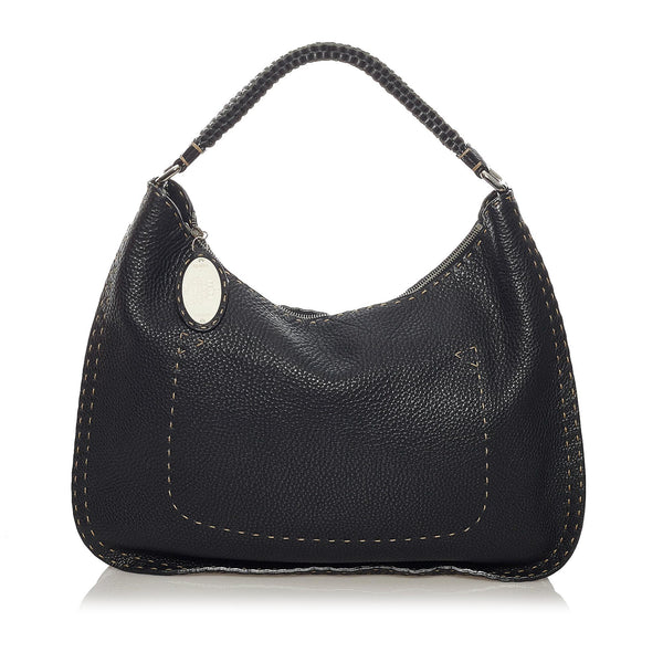 Fendi Selleria Leather Shoulder Bag (SHG-29296)