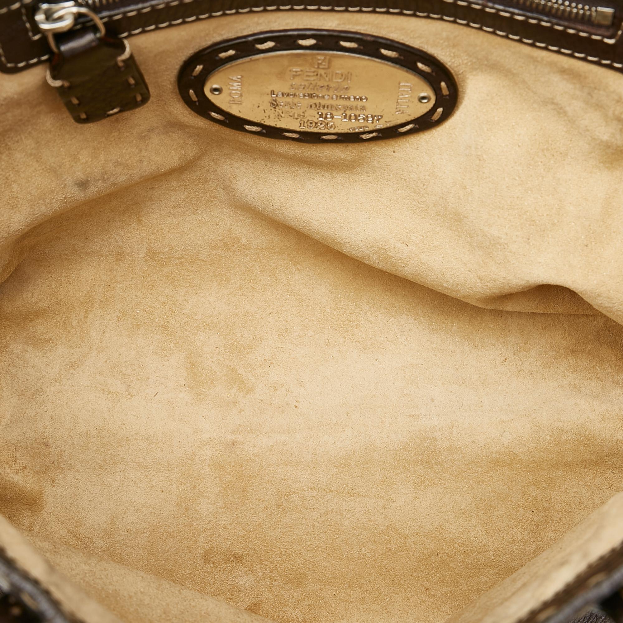 Fendi Selleria Leather Tote Bag (SHG-23498)