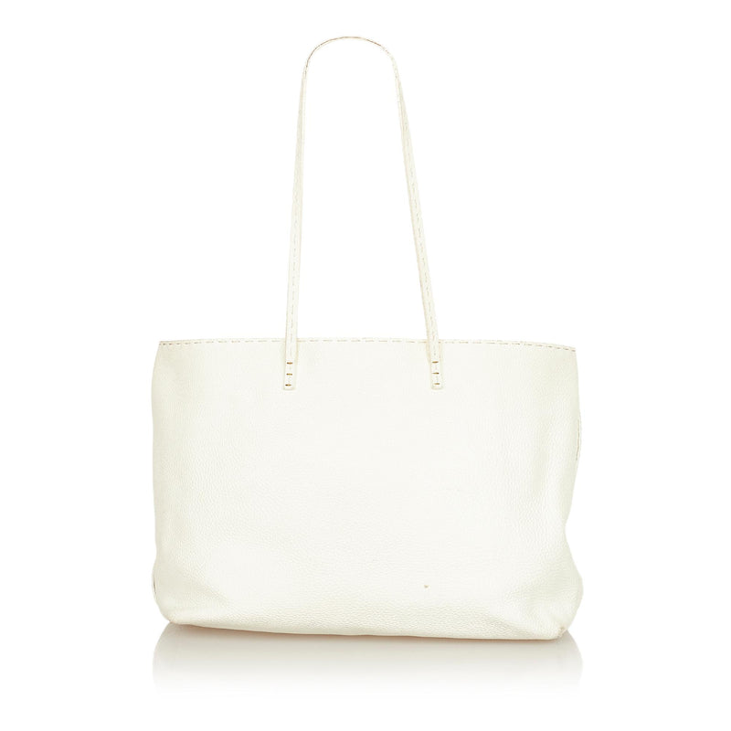 Fendi Selleria Leather Tote Bag (SHG-24871)