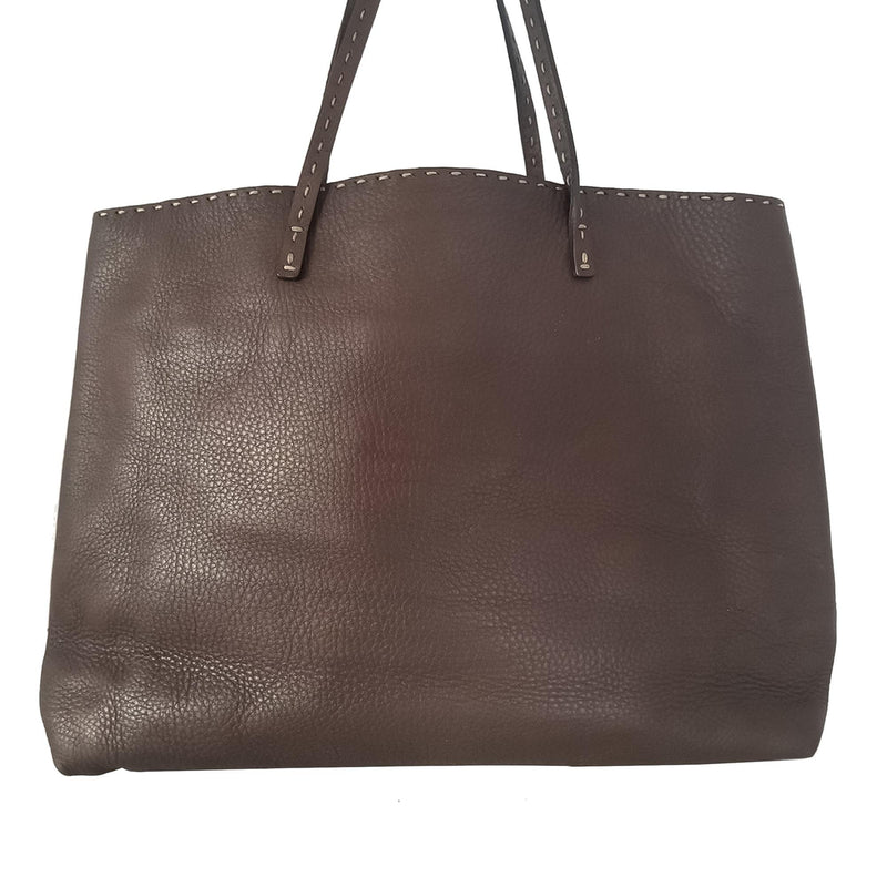Fendi Selleria Leather Tote Bag (SHG-28191)
