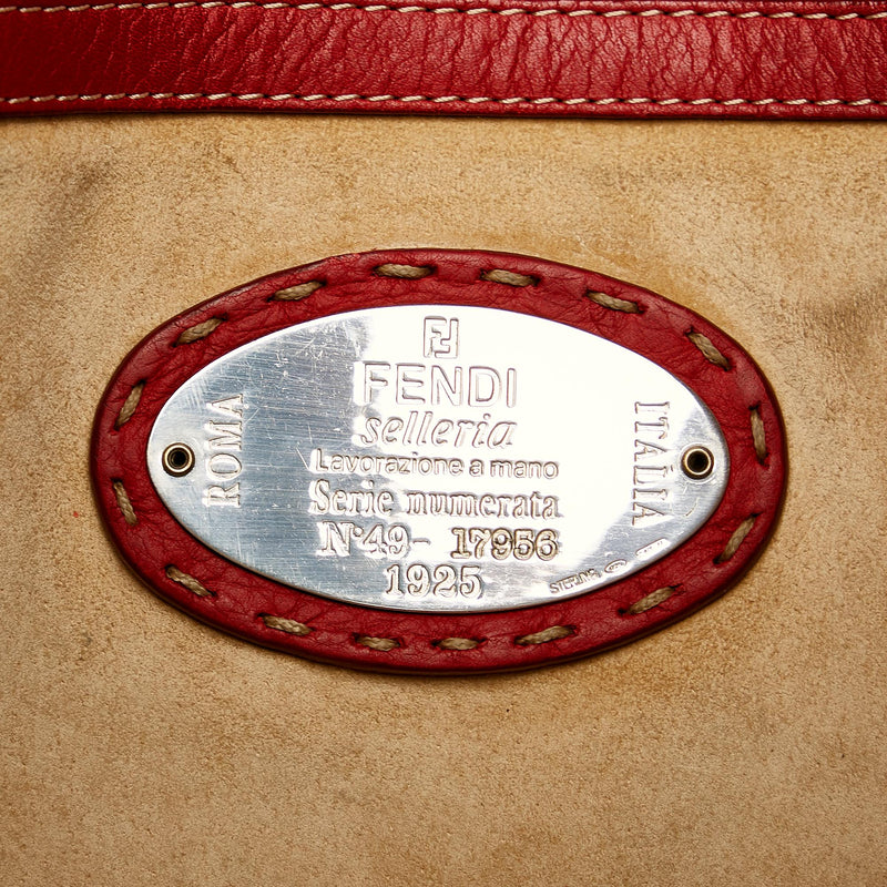 Fendi Selleria Leather Tote Bag (SHG-31700)