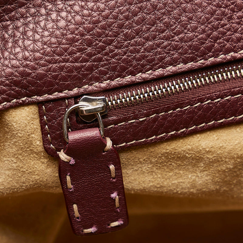 Fendi Selleria Linda Leather Handbag (SHG-27779)