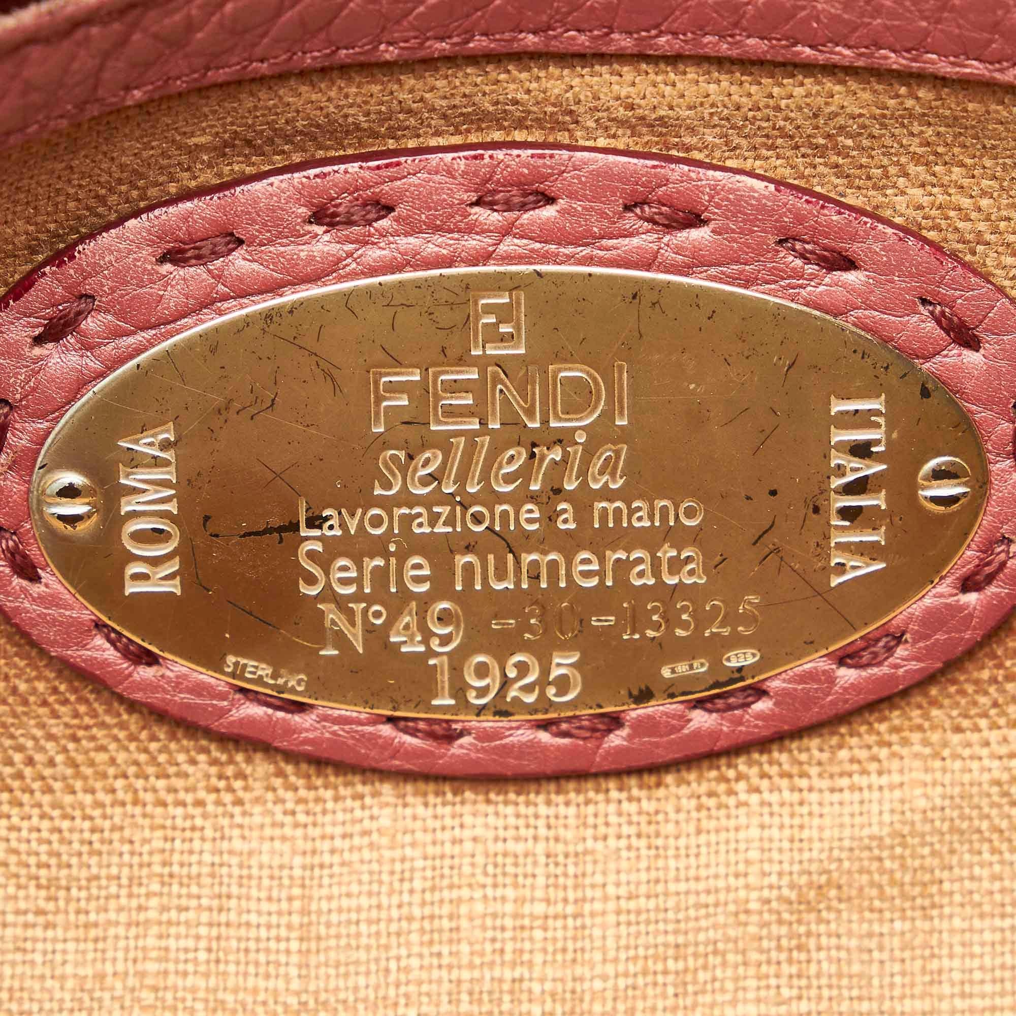 Fendi Selleria Linda Leather Handbag (SHG-31685)