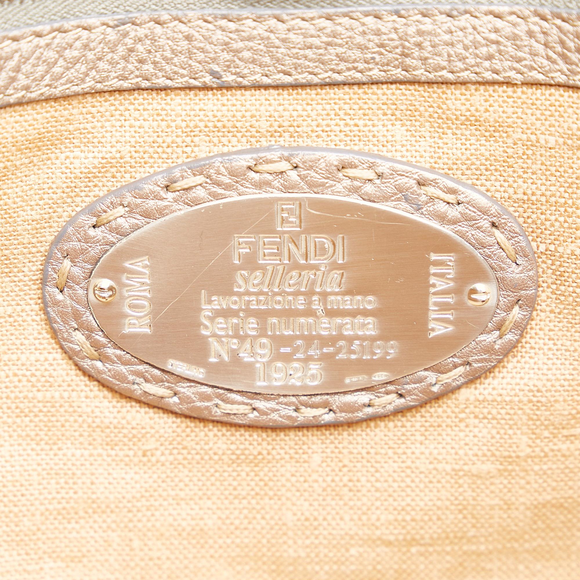 Fendi Selleria Linda Leather Handbag (SHG-uYGmwL)