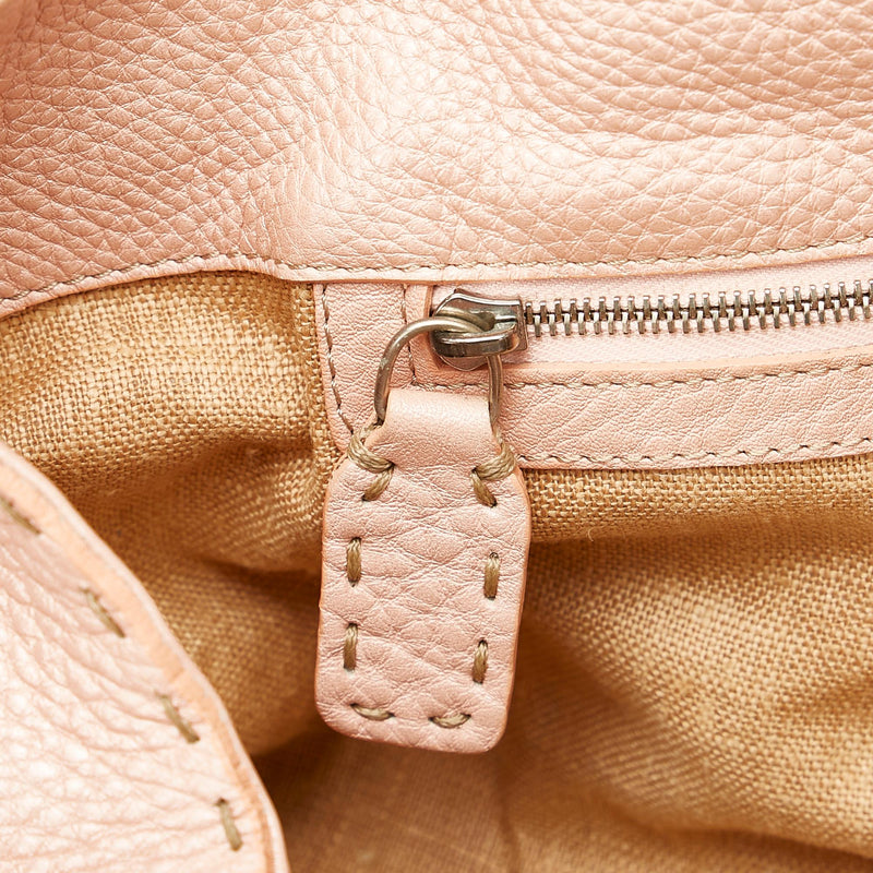 Fendi Selleria Linda Leather Shoulder Bag (SHG-24875)