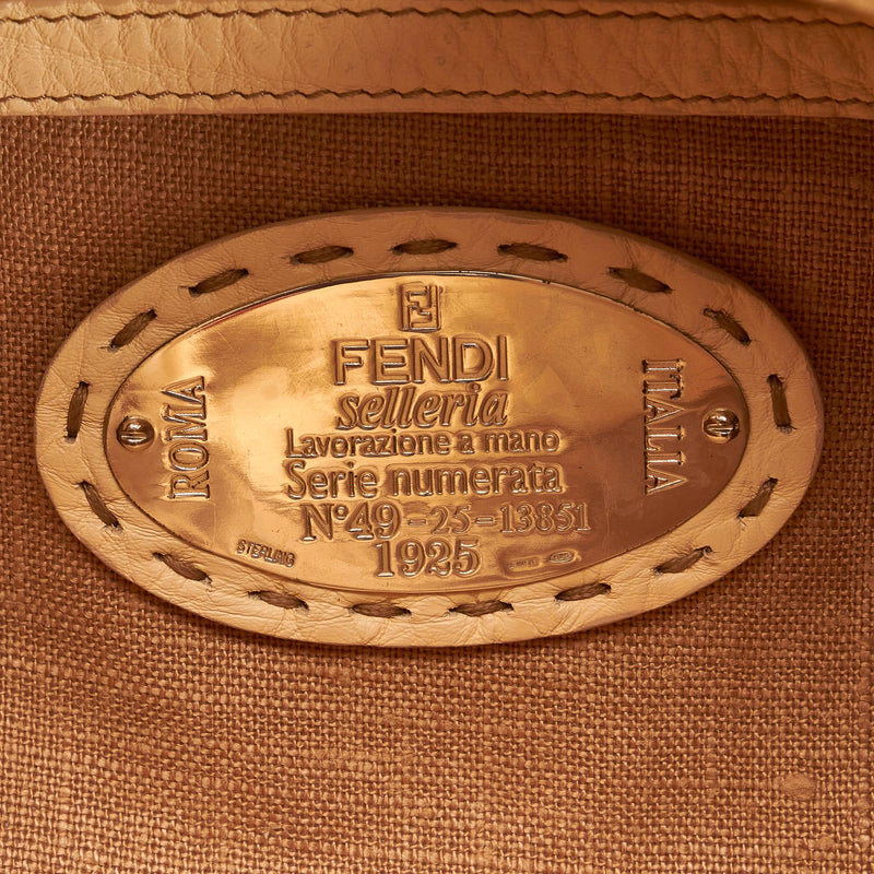 Fendi Selleria Sporty Leather Shoulder Bag (SHG-33592)