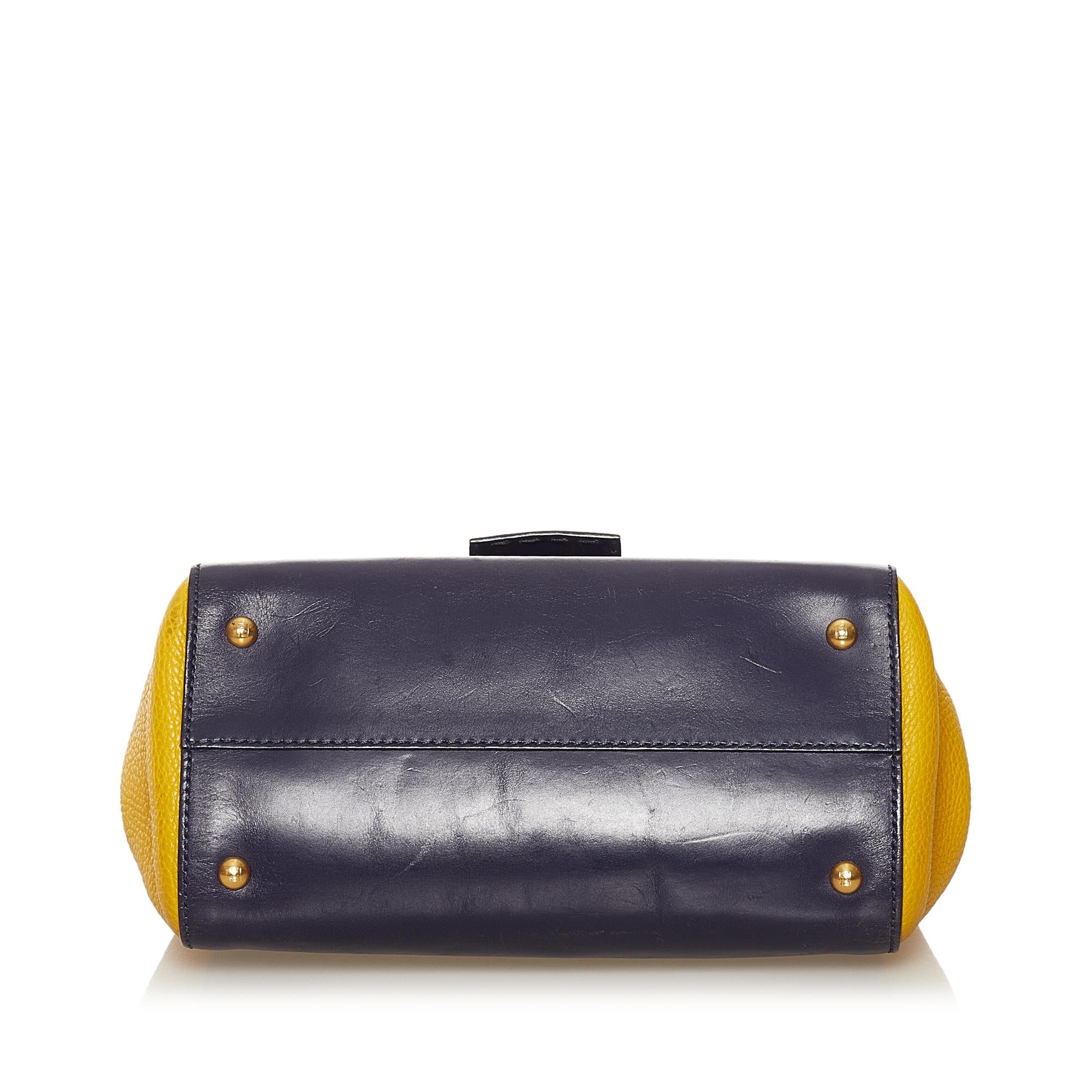 Fendi Silvana Leather Satchel (SHG-37731)