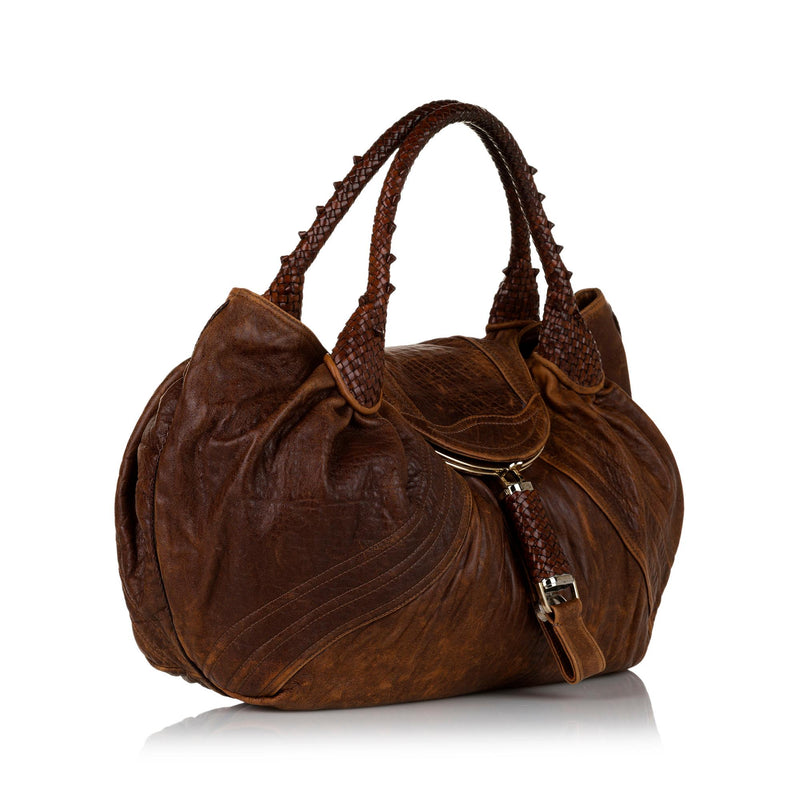 Fendi Spy Leather Hobo Bag (SHG-35197)