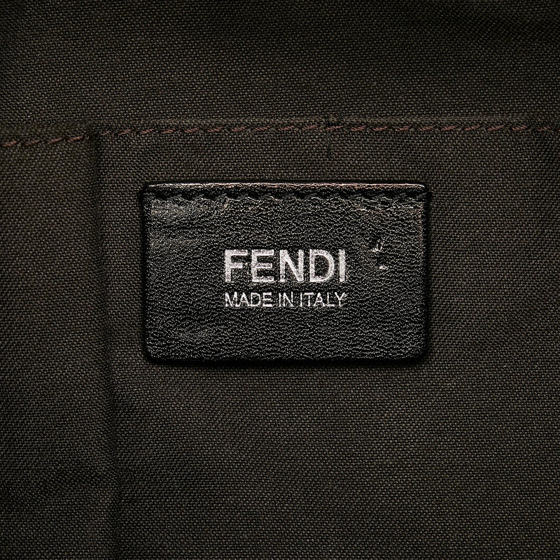 Fendi Unzipped Leather Hobo Bag (SHG-32868)