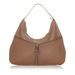 Fendi Unzipped Leather Shoulder Bag (SHG-25226)