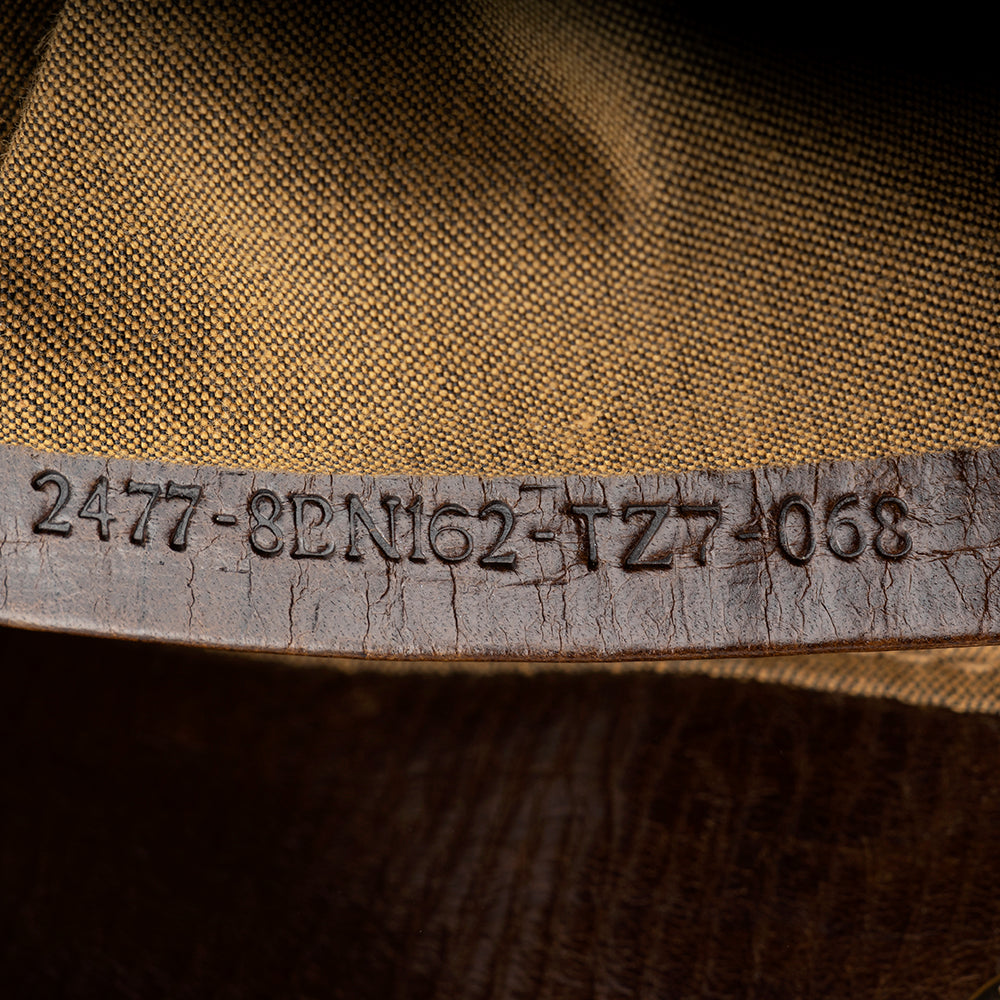 Fendi Vintage Embroidered Canvas Du Jour Tote (SHF-20442)