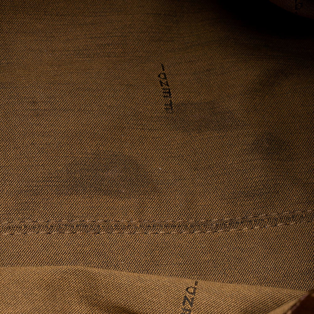 Fendi Vintage Embroidered Canvas Du Jour Tote (SHF-20442)