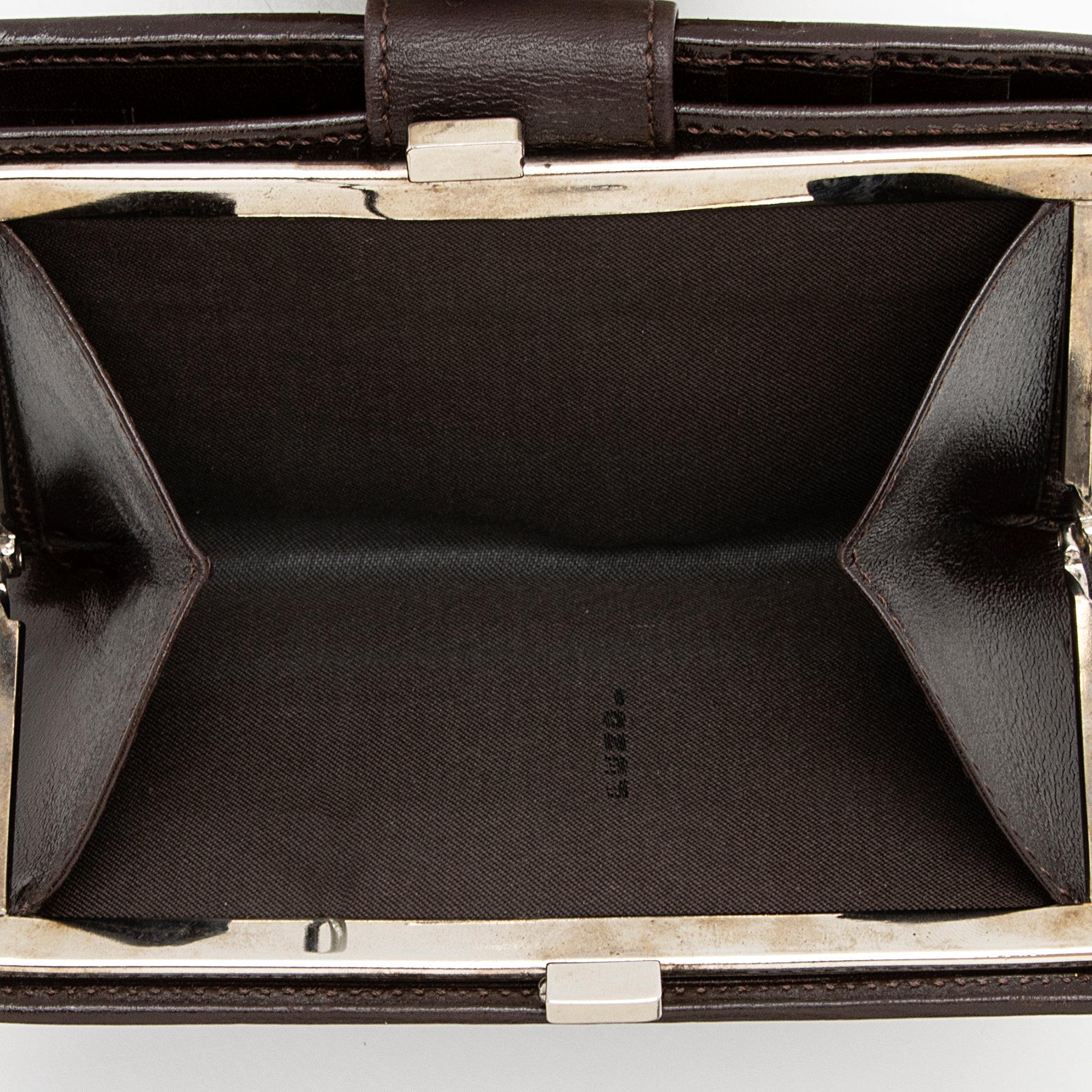 Fendi Vintage Zucca Bifold Kiss-Lock Compact Wallet (SHF-22375)