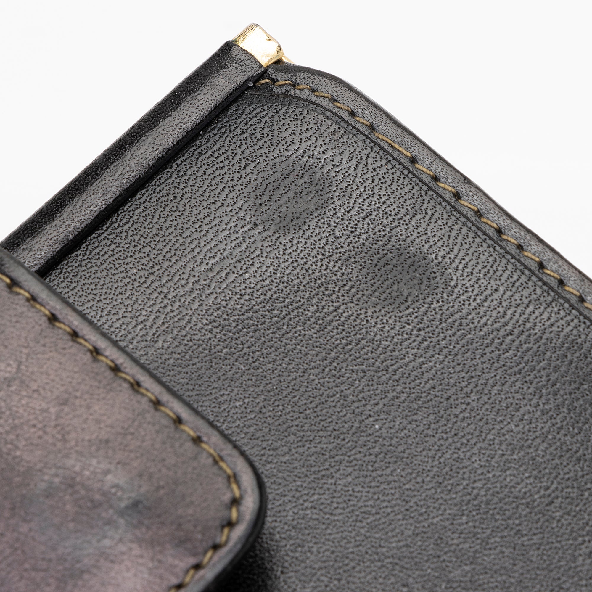 Fendi Vintage Zucca Kiss Lock French Wallet (SHF-J1Q6xA)